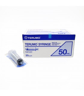 Syringe, 50cc, Luer Lock (Terumo), Per Box