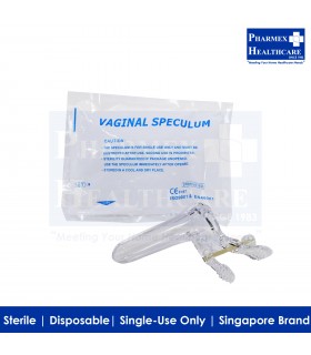 ASSURE Sterile, Disposable Vaginal Speculum, 1 Piece (Available in 4 Sizes - XS, S, M & L)