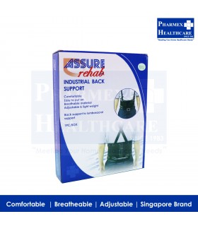 ASSURE REHAB Industrial Back Support (2 sizes) - Singapore Brand