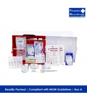 ASSURE Complete First Aid Box (MOM Box A) - Singapore brand