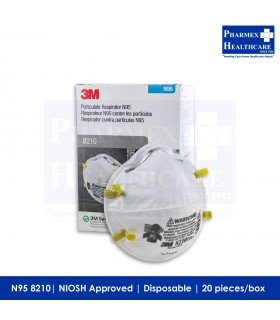 3M N95 Particulate Respirator Mask 8210 (20 Pcs/Box) Singapore