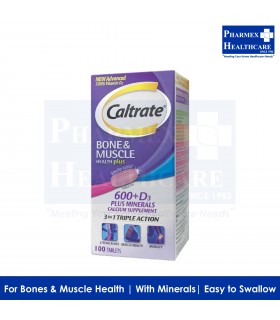 CALTRATE Bone & Muscle Health Plus Vit D 500IU Singapore 100s