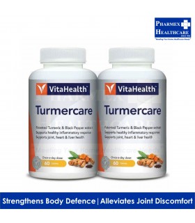 VITAHEALTH Turmercare 60's x 2Bots