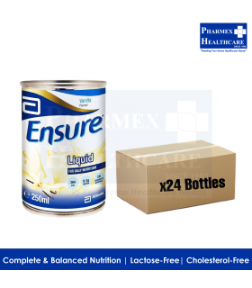 ABBOTT Ensure Liquid 250ml x 24 Bottles - Vanilla