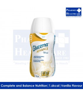 ABBOTT Glucerna Advance 1.6kcal with HMB, Vanilla Flavour